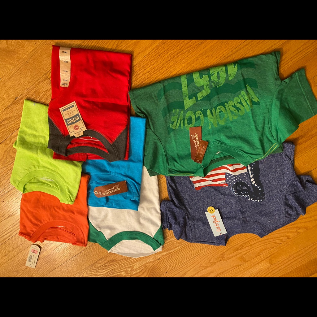9 Brand New Shirts